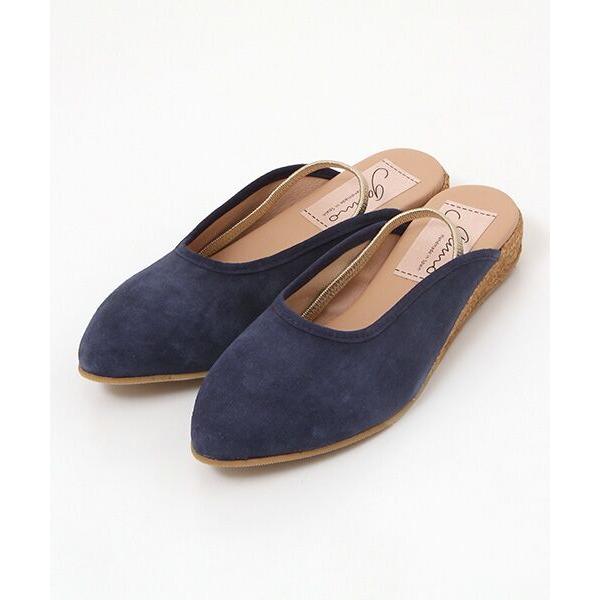 gaimo / ガイモ ポインテッドバックベルトミュール