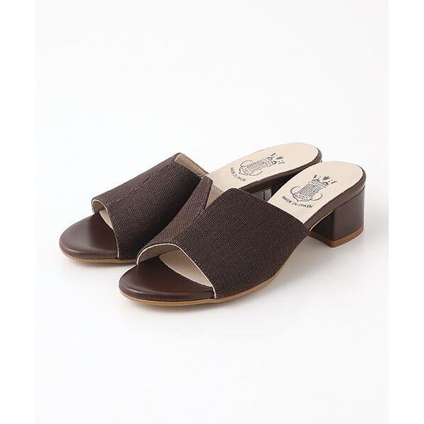 BONTRE / ボントレ リネンヒールミュール