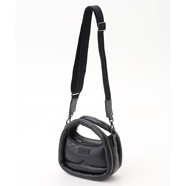 HUNTER / ハンター レザー フレームド ミニ ホーボー クロスボディ