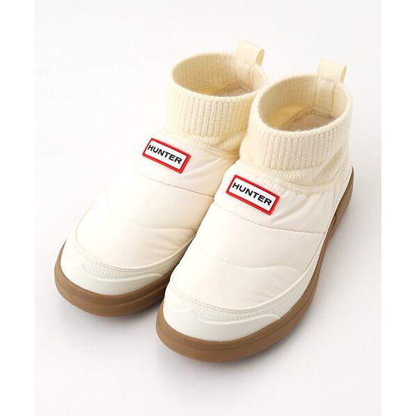 HUNTER / ハンター レディース イン/アウト パファー ニッテッド カフ ブーツ