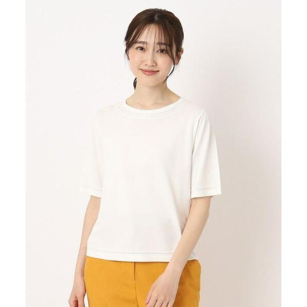 CORDIER / コルディア 【M〜4Lサイズ／洗える／接触冷感】クーリッシュヤーン 丸首プルオー...