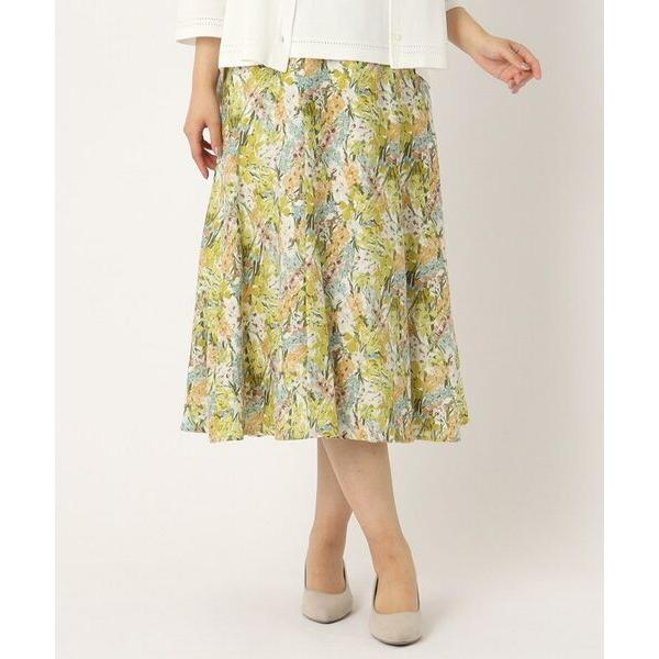 CORDIER / コルディア 【リバティ】リネンプリントスカート