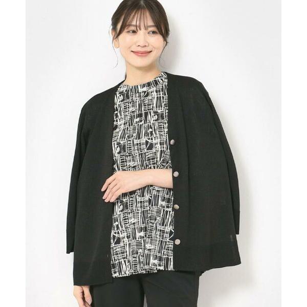 CORDIER / コルディア 【洗える／アンサンブル】DEBUSSY上品艶ラメニットカーディガン