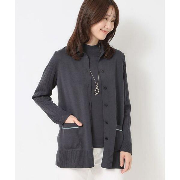 CORDIER / コルディア 【M〜3Lサイズ／アンサンブル】スーパーマイフィル48 襟付ミドル丈...