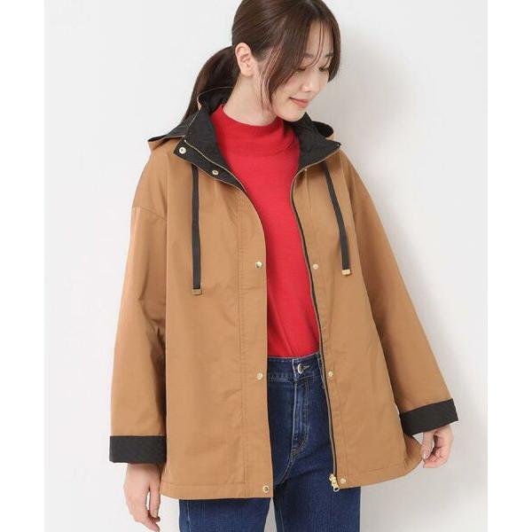 CORDIER / コルディア 【リバーシブル／フード取り外し可／M〜3Lサイズ】タフタ＆ジャカード...