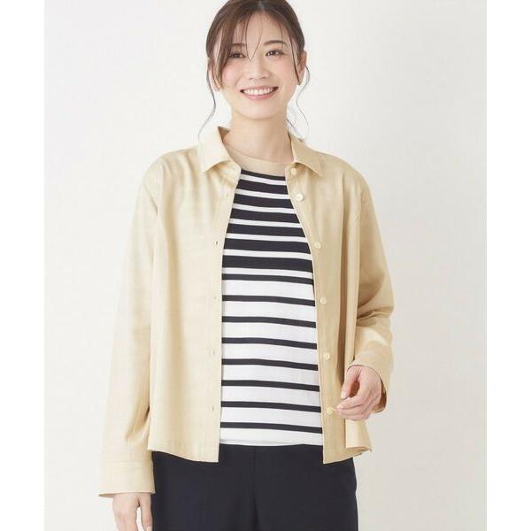 CORDIER / コルディア 大人の上品カジュアル ソフトデニムシャツジャケット