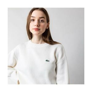 LACOSTE / ラコステ リネンブレンドブライトカラーニットセーター