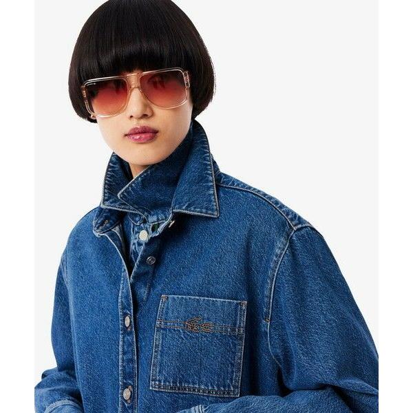 LACOSTE / ラコステ ウィメンズワーク デニムシャツジャケット / カバーオール