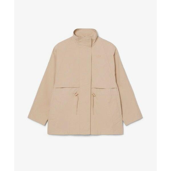 LACOSTE / ラコステ 撥水 防風 ワッシャー加工 オーバーサイズ ワイドスリーブ スタンドジ...