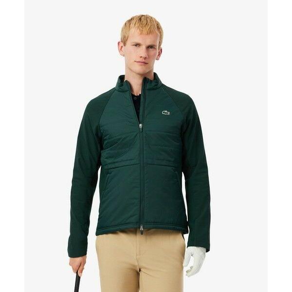 LACOSTE / ラコステ 防風 ハイネックキルティングナイロンゴルフジャケット