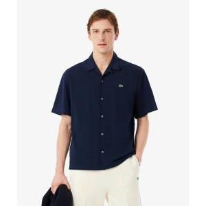LACOSTE / ラコステ 鹿の子地オープンカラーシャツ