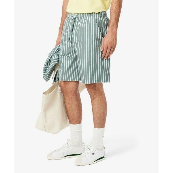 LACOSTE / ラコステ リヨセルブレンドストライプショーツ
