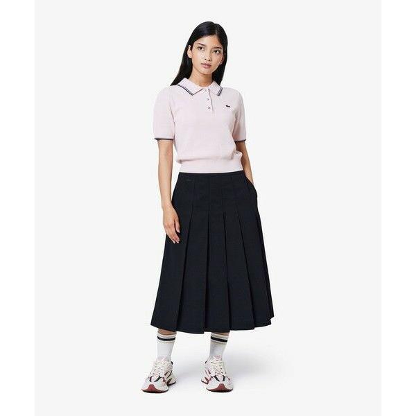 LACOSTE / ラコステ ミディプリーツスカート
