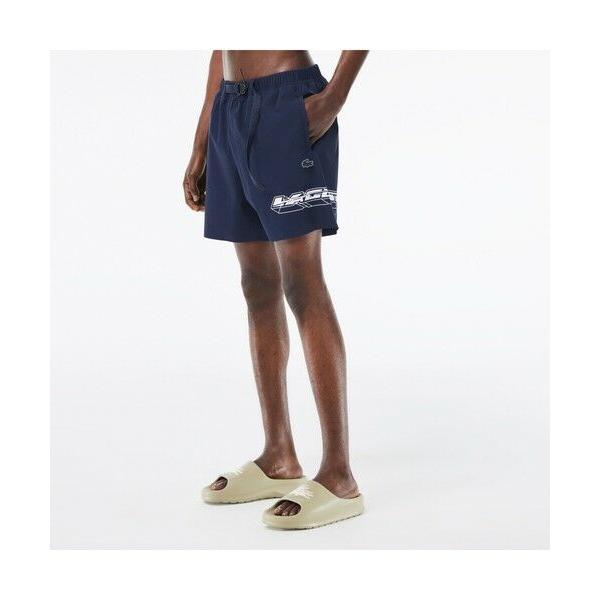LACOSTE / ラコステ ビッグプリントスイムトランクス