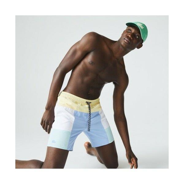 LACOSTE / ラコステ 【EC限定】　カラーブロッキングスイムショーツ