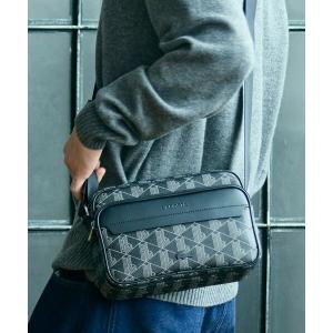 LACOSTE ラコステ モノグラム ショルダーバッグ NH4486MR メンズ