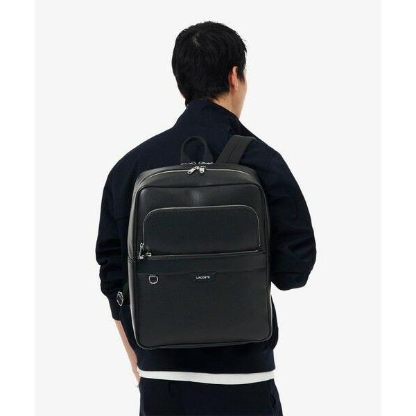 LACOSTE / ラコステ オシアン レザー スクエアバックパック
