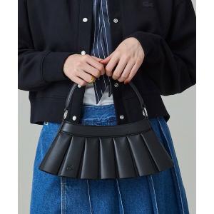 LACOSTE / ラコステ LENGLEN レザープリーツバッグ
