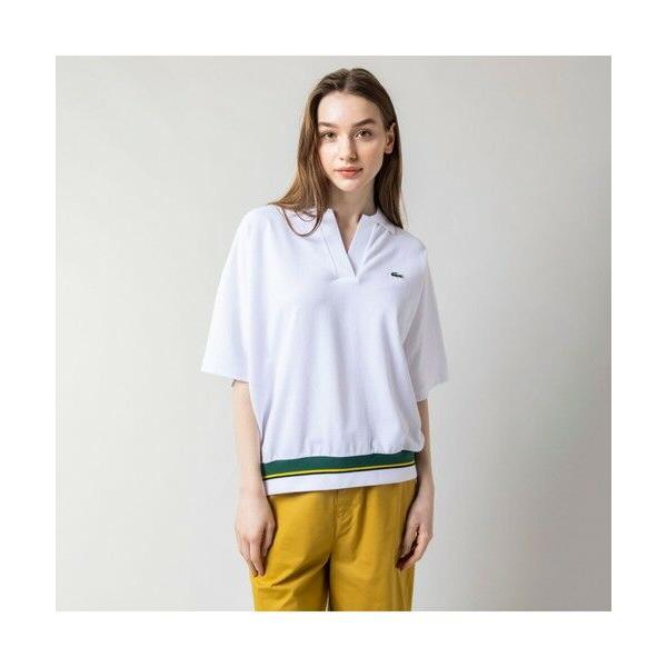 LACOSTE / ラコステ ドルマンスリーブスキッパーネックポロシャツ