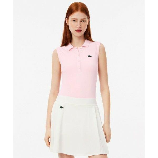 LACOSTE / ラコステ UVカット UPF50+ ウルトラドライノースリーブゴルフポロシャツ