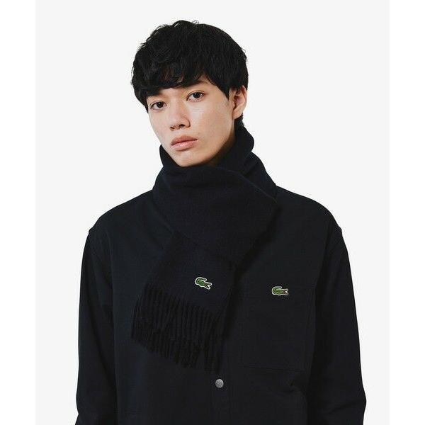 LACOSTE / ラコステ メリノウールスクールマフラー