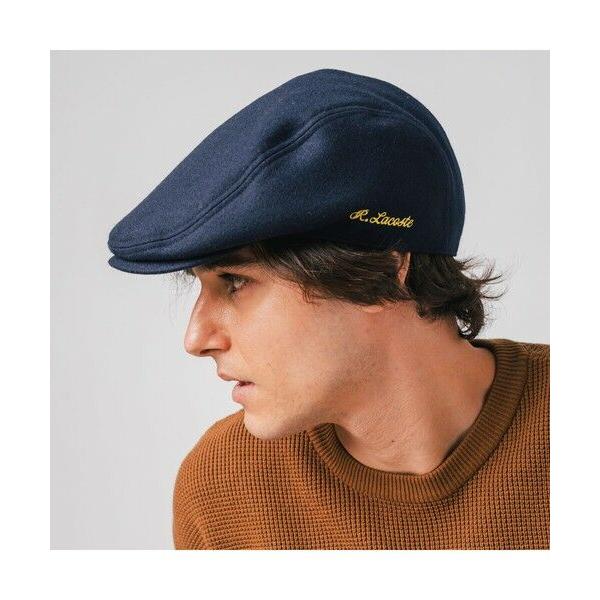 LACOSTE / ラコステ メルトンシグネチャーハンチング