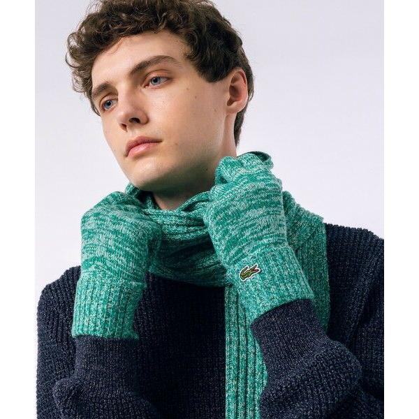 LACOSTE / ラコステ メランジェニットグローブ