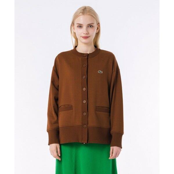 LACOSTE / ラコステ ドルマンスリーブクルーネックスウェットカーディガン