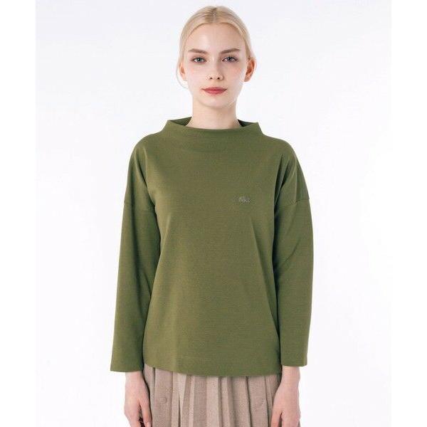 LACOSTE / ラコステ ボトルネックミラノリブプルオーバー トレーナー