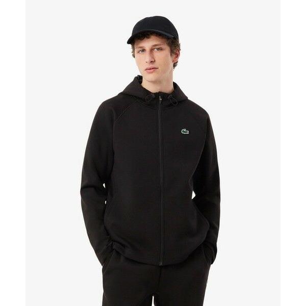 LACOSTE / ラコステ ダブルフェイススウェットジップフーディー