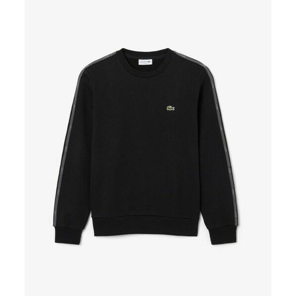LACOSTE / ラコステ 【EC限定】スリーブテーピングクルーネックスウェット