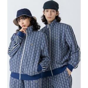 LACOSTE / ラコステ モノグラムジャカードトラックジャケット