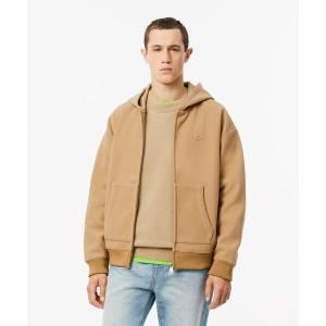 LACOSTE / ラコステ フランネルジップフーディー / 裏起毛ジップアップパーカー
