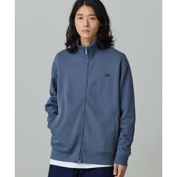 LACOSTE / ラコステ 鹿の子ダブルジップ ハイネック ドライバーズニット