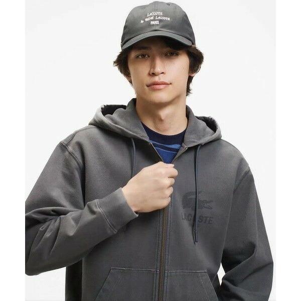 LACOSTE / ラコステ ヴィンテージエフェクト ロゴジップフーディー