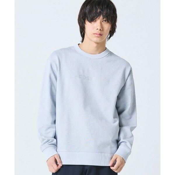 LACOSTE / ラコステ メランジカラー ヘザー クルーネックスウェット