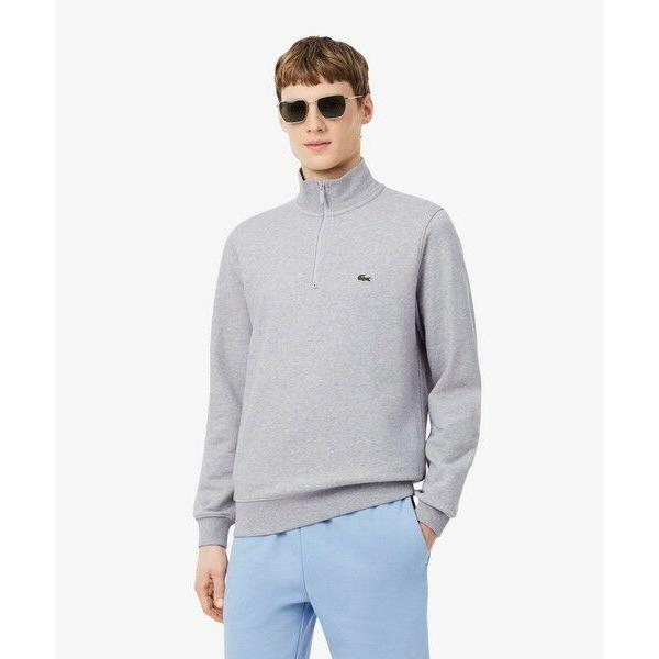 LACOSTE / ラコステ ハイネックハーフジップスウェット