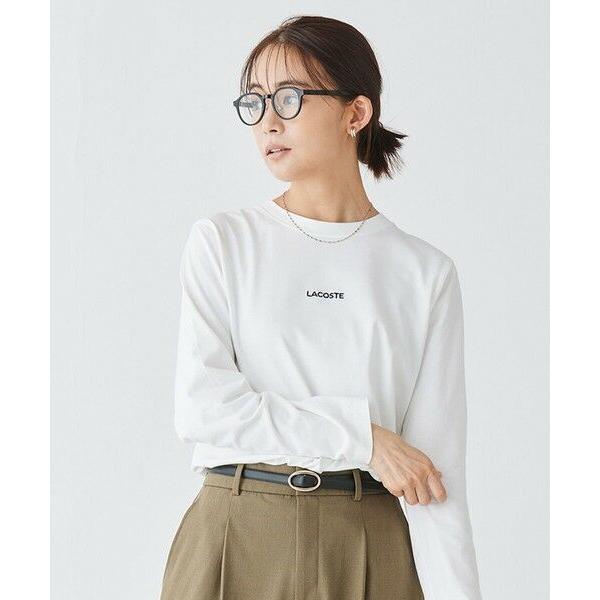 LACOSTE / ラコステ ワンポイントロゴ刺繍長袖Tシャツ