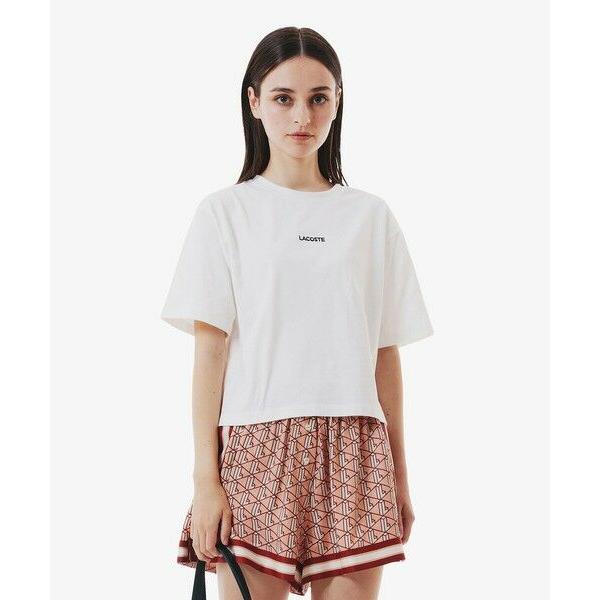 LACOSTE / ラコステ ワイド＆ショートネームステッチTシャツ