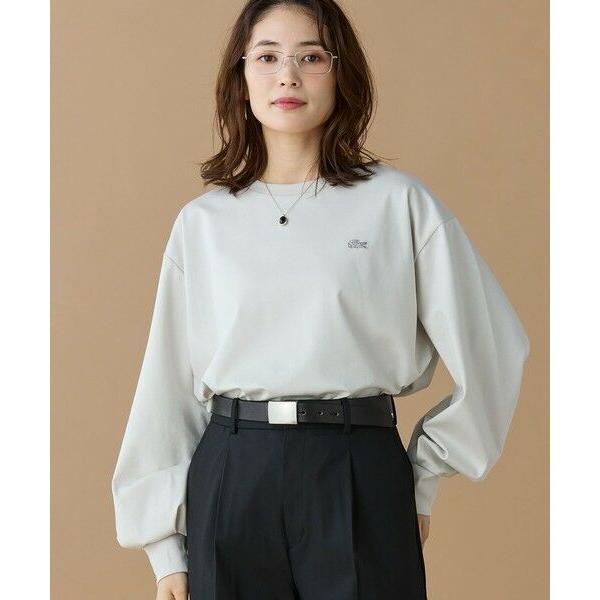 LACOSTE / ラコステ 【オンライン限定】LACOSTE バルーンスリーブ サイドスリット オ...