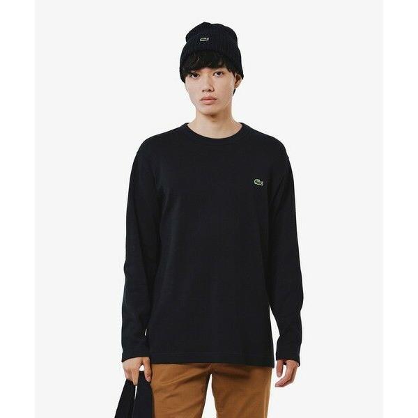 LACOSTE / ラコステ ヘビーウェイトシングルジャージ長袖Tシャツ