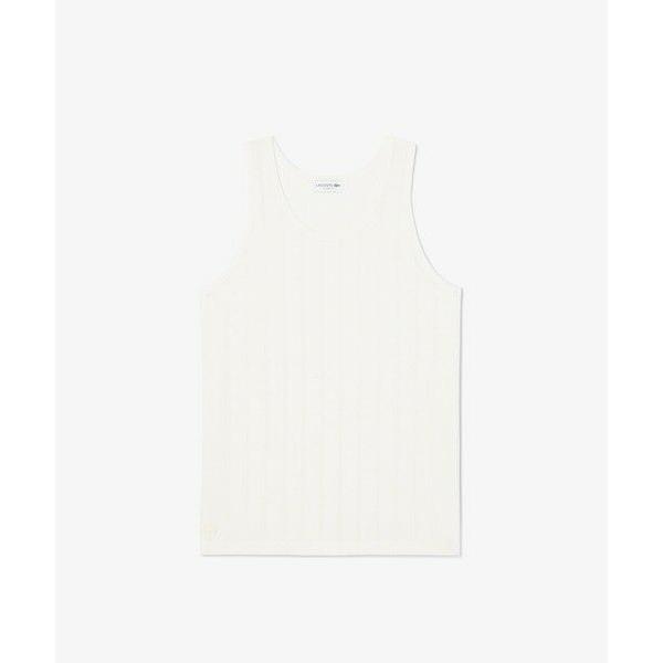 LACOSTE / ラコステ 針抜きストライプタンクトップ