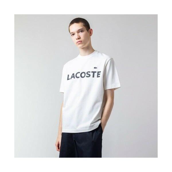 LACOSTE / ラコステ ヘビーウェイトブランドネームロゴTシャツ