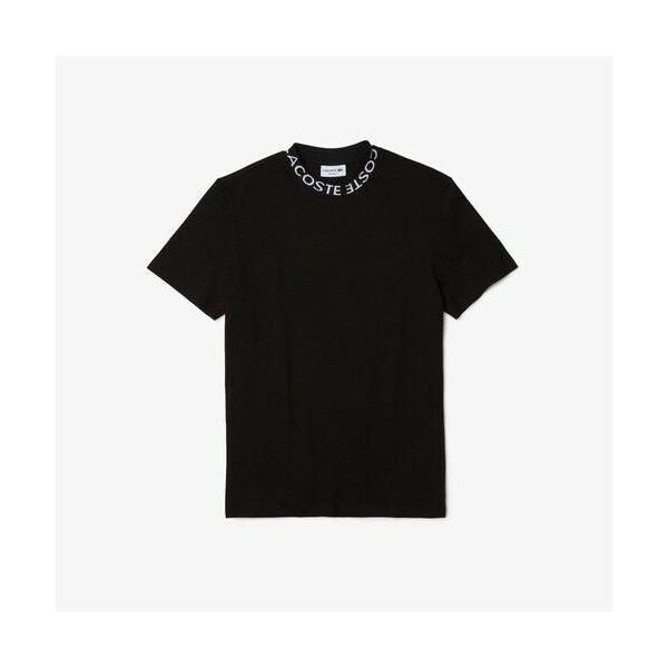 LACOSTE / ラコステ ウルトラライトピケロゴネックTシャツ