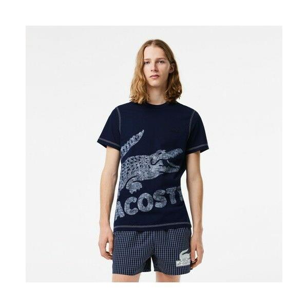 LACOSTE / ラコステ オーバーサイズプリントTシャツ