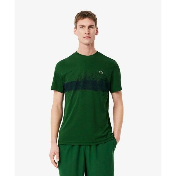 LACOSTE / ラコステ UPF50 UVカット『ジョコビッチ』コートラインウルトラドライ鹿の子...
