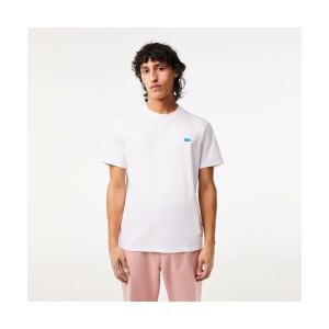 LACOSTE / ラコステ ネオンカラーステッチワンポイントロゴTシャツ