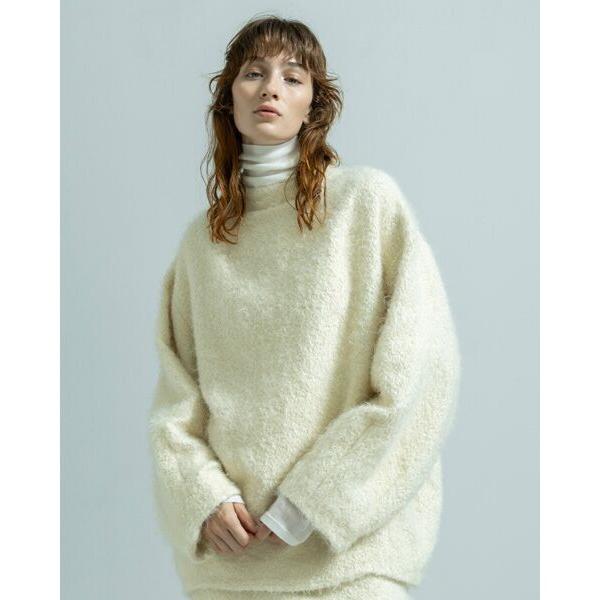 BIYOMA / ビヨーマ LYOCELL CASHMERE TURTLENECK KNIT PUL...