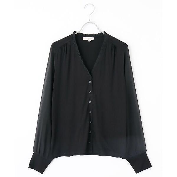 HOBBS / ホブズ TALISA FRILL NECK TOP