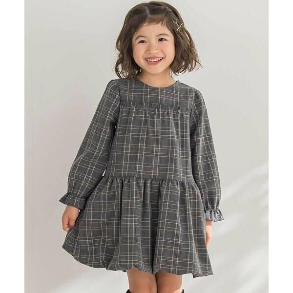 BeBe Petits Pois Vert / ベベ プチ ポワ ヴェール 【店舗限定】チェックバル...